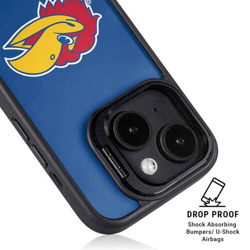 University of Kansas Jayhawks Digi iPhone 15 Plus Kickstand Case