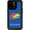 University of Kansas Jayhawks Digi iPhone 15 Pro Waterproof Case