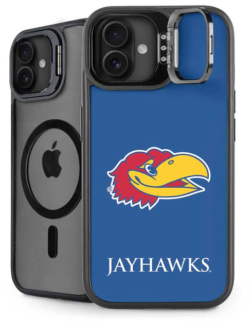 University of Kansas Jayhawks Digi iPhone 16 Kickstand Case