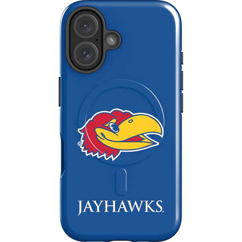 University of Kansas Jayhawks Digi iPhone 16 Magsafe Impact Case