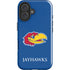 University of Kansas Jayhawks Digi iPhone 16 Plus Impact Case