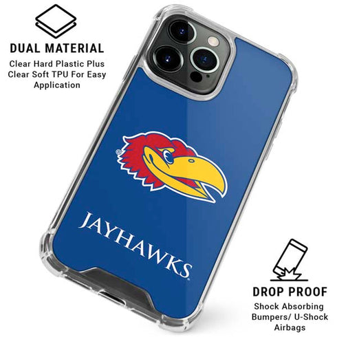 University of Kansas Jayhawks Digi iPhone 16 Pro Max Clear Case