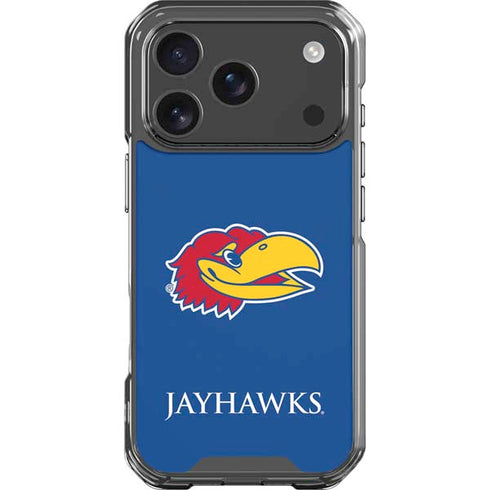 University of Kansas Jayhawks Digi iPhone 18 Pro Clear Case