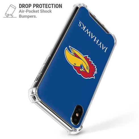 University of Kansas Jayhawks Digi iPhone X/XS Clear Case
