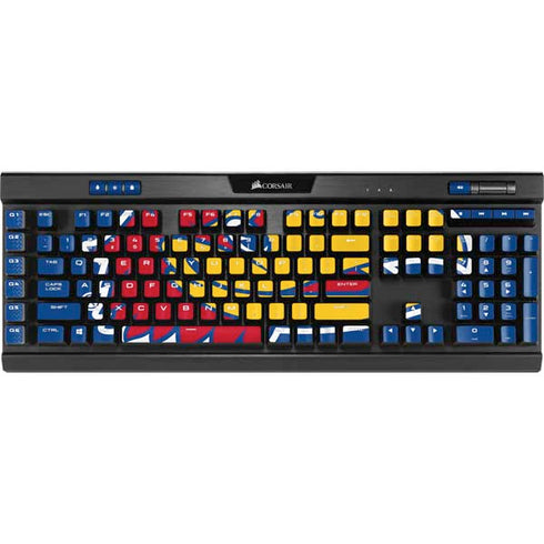 University of Kansas Jayhawks Digi K95 RGB PLATINUM Mechanical Gaming Keyboard Skin