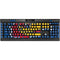 University of Kansas Jayhawks Digi K95 RGB PLATINUM Mechanical Gaming Keyboard Skin