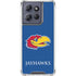 University of Kansas Jayhawks Digi Moto G 5G (2025) Clear Case