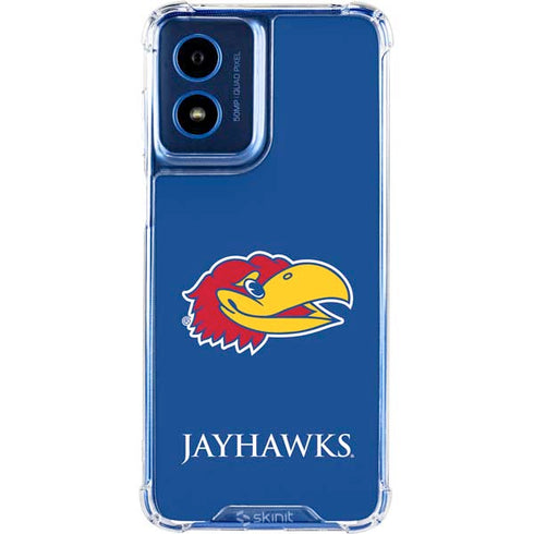 University of Kansas Jayhawks Digi Moto G 5G (2024) Clear Case