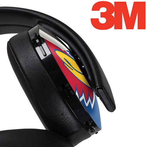 University of Kansas Jayhawks Digi PlayStation 4 Gold Wireless Headset Skin