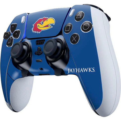 University of Kansas Jayhawks Digi PS5 DualSense Edge Pro Controller Skin
