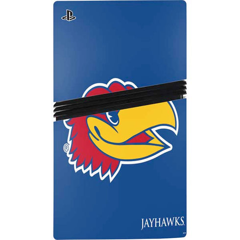 University of Kansas Jayhawks Digi PS5 Pro Disk Bundle Skin