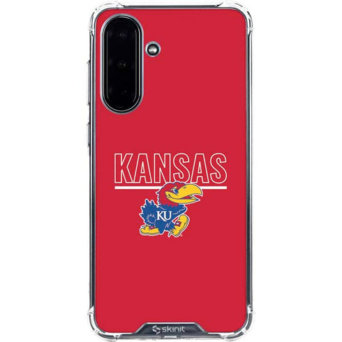 University of Kansas Jayhawks Established 1865 Galaxy A36 5G Clear Case