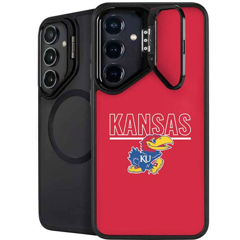 University of Kansas Jayhawks Established 1865 Galaxy S25 Kickstand Case
