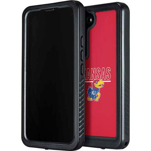 University of Kansas Jayhawks Established 1865 Galaxy S24 Plus Waterproof Case