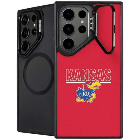 University of Kansas Jayhawks Established 1865 Galaxy S25 Ultra Kickstand Case