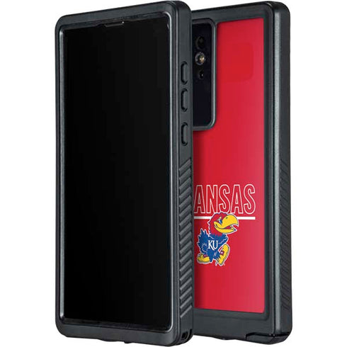 University of Kansas Jayhawks Established 1865 Galaxy S24 Ultra Waterproof Case