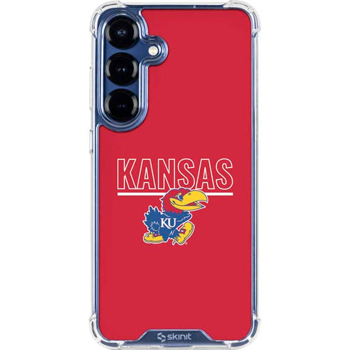 University of Kansas Jayhawks Established 1865 Galaxy S25 Clear Case