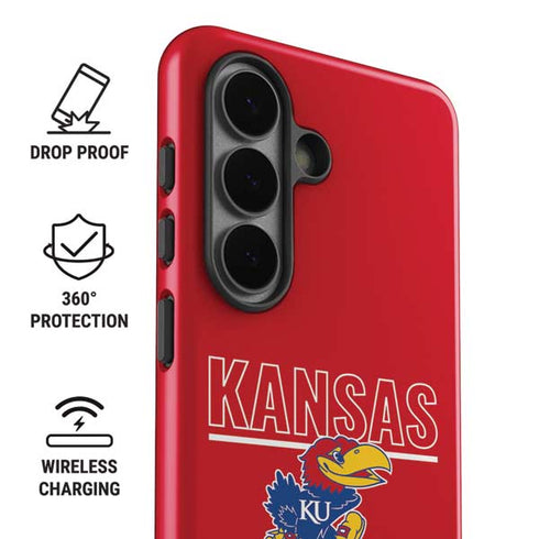 University of Kansas Jayhawks Established 1865 Galaxy S26 Impact Case