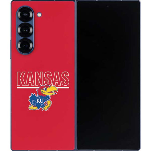 University of Kansas Jayhawks Established 1865 Galaxy Z Fold6 Skin