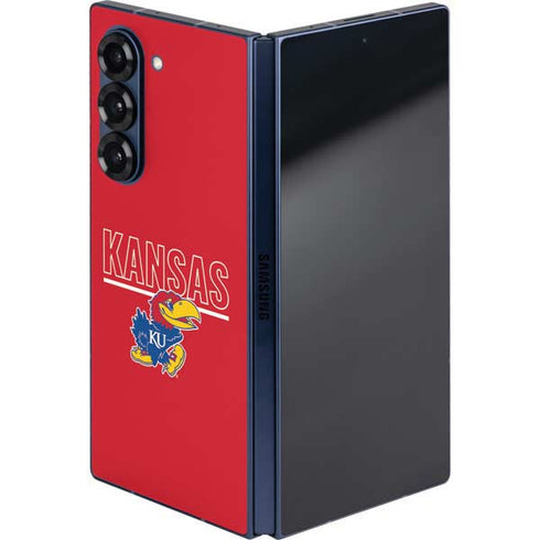 University of Kansas Jayhawks Established 1865 Galaxy Z Fold6 Skin