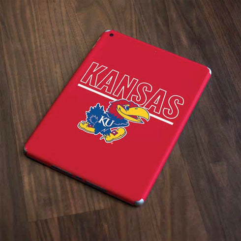 University of Kansas Jayhawks Established 1865 Apple iPad Skin