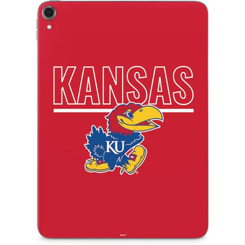 University of Kansas Jayhawks Established 1865 Apple iPad Pro Skin