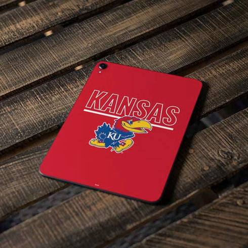 University of Kansas Jayhawks Established 1865 Apple iPad Pro Skin
