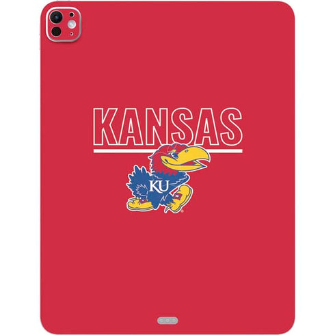 University of Kansas Jayhawks Established 1865 iPad Pro 13in M4 (2024) Skin