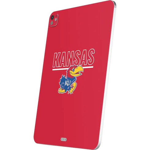 University of Kansas Jayhawks Established 1865 iPad Pro 13in M4 (2024) Skin