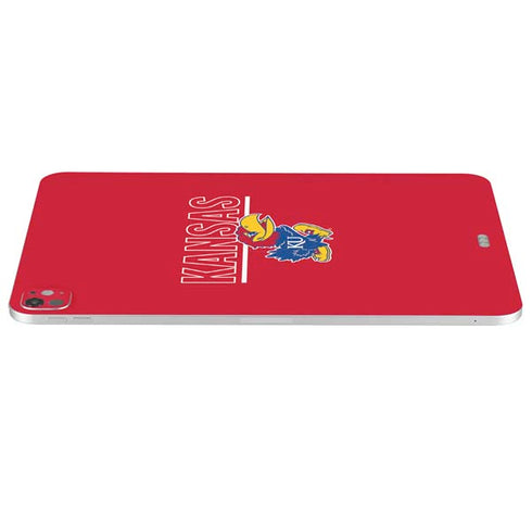 University of Kansas Jayhawks Established 1865 iPad Pro 13in M4 (2024) Skin