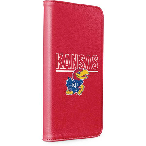 University of Kansas Jayhawks Established 1865 iPhone 15 Plus Folio Case