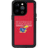 University of Kansas Jayhawks Established 1865 iPhone 15 Pro Waterproof Case
