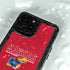 University of Kansas Jayhawks Established 1865 iPhone 15 Pro Waterproof Case