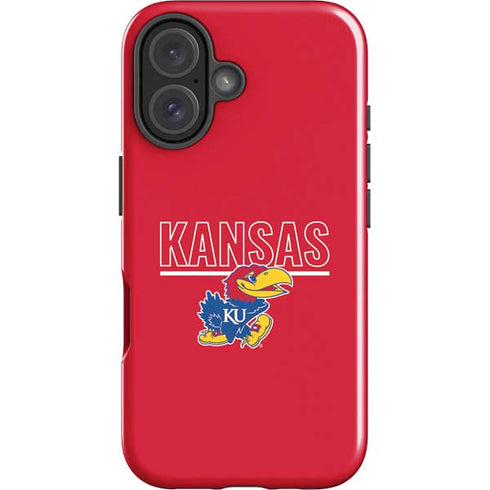 University of Kansas Jayhawks Established 1865 iPhone 16 Impact Case
