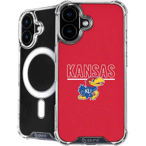 University of Kansas Jayhawks Established 1865 iPhone 16 Plus MagSafe Case
