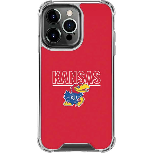 University of Kansas Jayhawks Established 1865 iPhone 16 Pro Max Clear Case