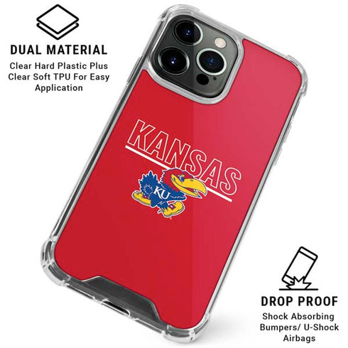 University of Kansas Jayhawks Established 1865 iPhone 16 Pro Max Clear Case