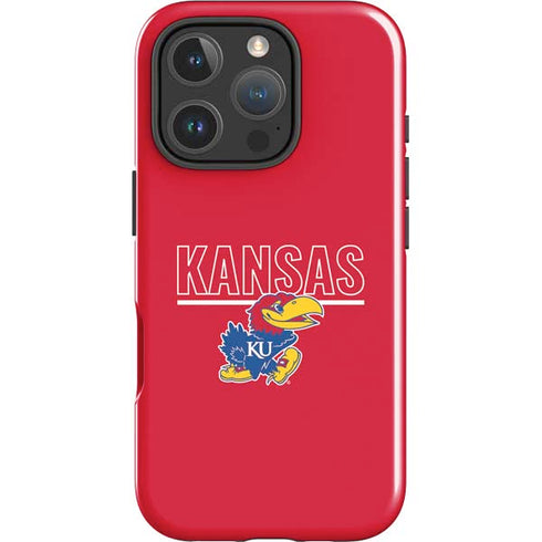 University of Kansas Jayhawks Established 1865 iPhone 16 Pro Max Impact Case