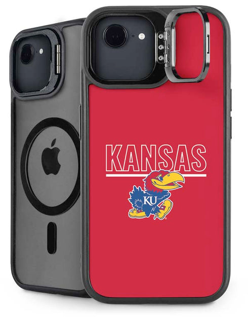 University of Kansas Jayhawks Established 1865 iPhone 16e Kickstand Case