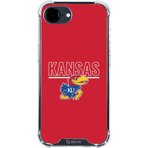 University of Kansas Jayhawks Established 1865 iPhone 16e Clear Case