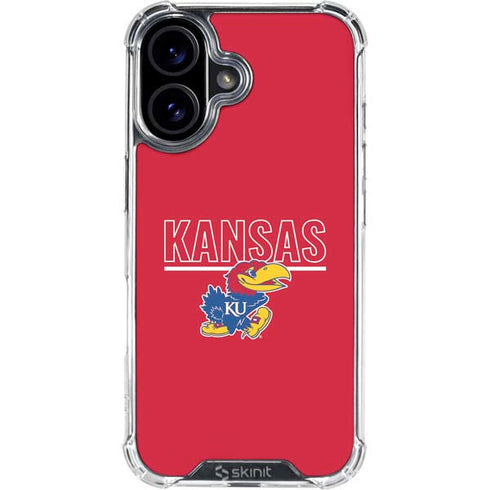 University of Kansas Jayhawks Established 1865 iPhone 17 Clear Case