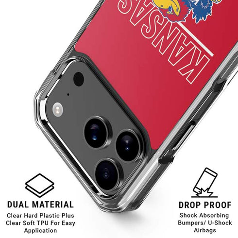 University of Kansas Jayhawks Established 1865 iPhone 18 Pro Clear Case
