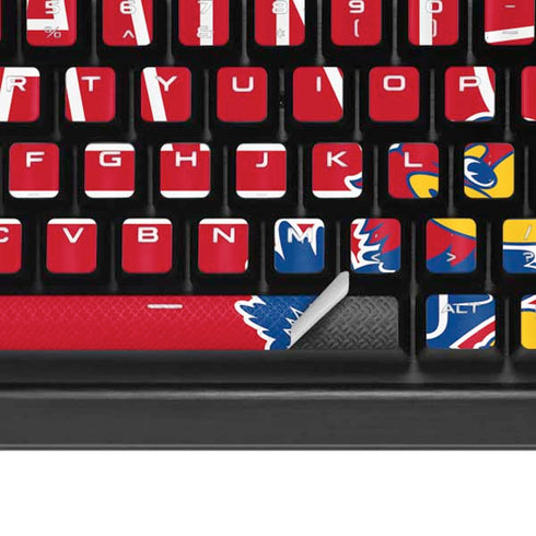 University of Kansas Jayhawks Established 1865 K95 RGB PLATINUM Mechanical Gaming Keyboard Skin