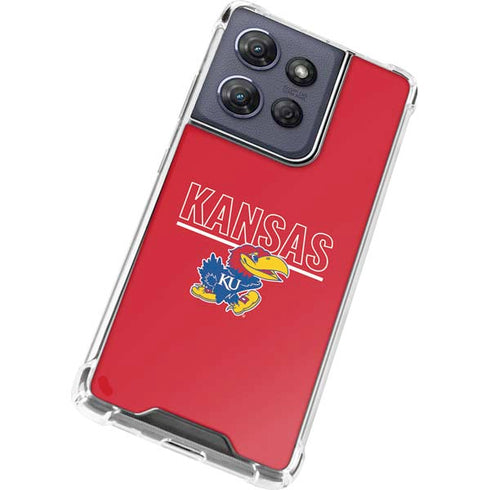 University of Kansas Jayhawks Established 1865 Moto G Stylus 5G (2025) Clear Case