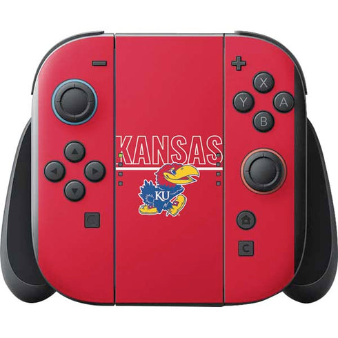 University of Kansas Jayhawks Established 1865 Nintendo Switch 2 (2025) with Joy-Con Skin
