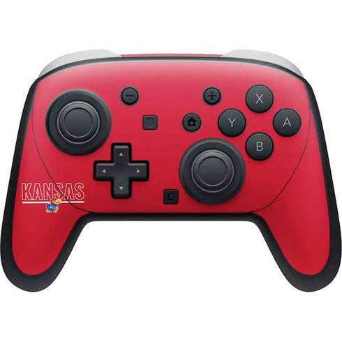 University of Kansas Jayhawks Established 1865 Nintendo Switch 2 (2025) Pro Controller Skin