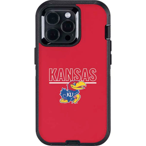 University of Kansas Jayhawks Established 1865 Otterbox Defender iPhone Skin