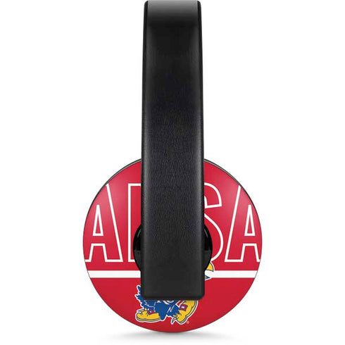 University of Kansas Jayhawks Established 1865 PlayStation 4 Gold Wireless Headset Skin