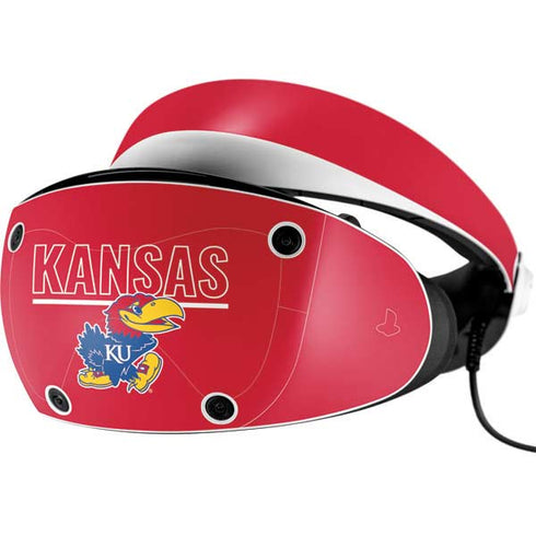 University of Kansas Jayhawks Established 1865 PlayStation VR2 Skin