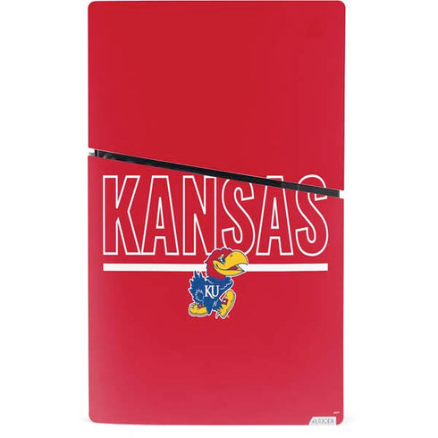University of Kansas Jayhawks Established 1865 PS5 Slim Digital Edition Console Skin